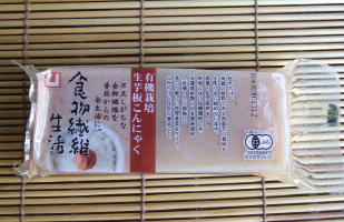 有機栽培生芋板こんにゃく